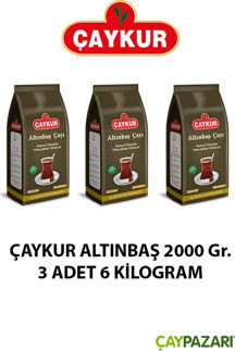 Çaykur Altınbaş 2000 Gr. 3 Adet (6 Kilogram) - Image 1