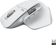 Logitech MX Master 3S Performans 8.000 DPI Optik Sensörlü Sessiz Kablosuz Mouse - Beyaz - Image 1