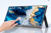 ARZOPA A1T 15.6 inç 60Hz Full HD IPS Dokunmatik Type-C Taşınabilir Monitör - Image 1