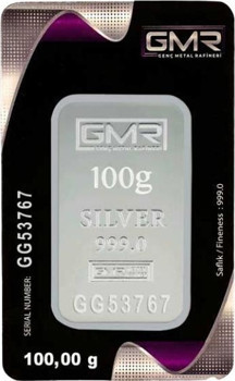 RimaGold GMR 100 Gr Gümüş Külçe - Image 1