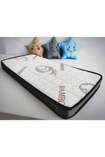 Bamboo Çağrı Bebe Kapitoneli 50X90X10 Soft Bamboo Bebek Yatağı Bmb-002 - Image 1
