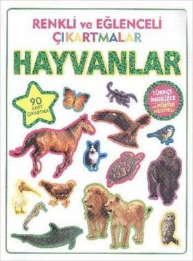 Renkli ve Eğlenceli Çıkartmalar - Hayvanlar