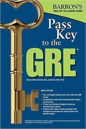 Pass Key to the GRE, 9th Edition (Barron's Pass Key to the Gre)