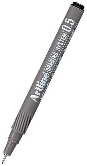 Artline 235 Çizim Kalemi 0.5 Siyah Ek-235/12 S
