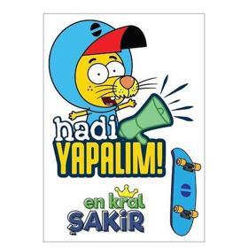 Artikel Kral Şakir 8 50x70 cm Duvar Sticker