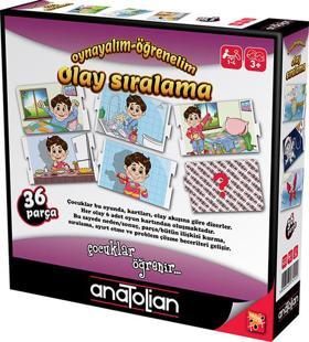 Anatolian Oynayalım Öğrenelim Olay Sıralama Eğitici Oyuncak