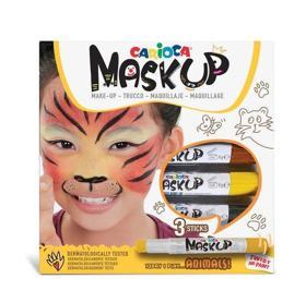 Carioca Mask Up 3 Renk Hayvanlar Yüz Boyası