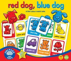 Orchard Kırmızı Köpek Mavi Köpek Tombala Kutu Oyunu