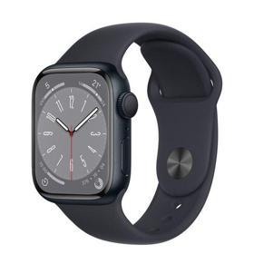 Apple Watch Series 8 GPS 41mm Midnight Aluminium Case with Midnight Sport Band - Regular -  MNP53TU/