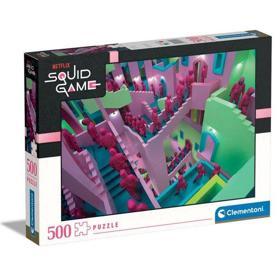 Clementoni 500 Parça Squid Game Yetişkin Puzzle 35130