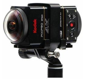 Kodak Pixpro SP3604K Dual Pro Pack 360 Derece Aksiyon Kamera Siyah