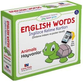 Animals - Hayvanlar - English Words - İngilizce Kelime Kartları