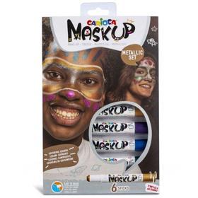 Carioca Metalik 6 Renk Mask Up Yüz Boyası