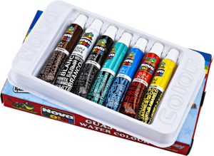 Nova Color Nc-101 Guaj Boya 7 Renk Tüp - Image 1
