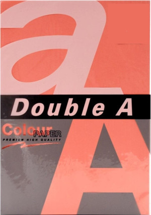 Double-A Renkli Fotokopi Kağıdı A4 75 Gram Fosforlu Punch (500 Lü Paket) - Image 1
