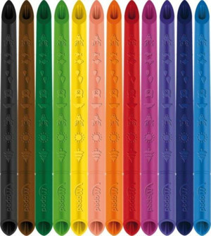 Maped Color Peps Infınıty Kuru Boya 12 li 861600 - Image 1