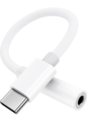 Yumax Type-C To Aux Çevirici Tüm Cihazlarla  Samsung Xiaomi İphone Uyumlu 3.5Mm Aux Kulaklık Dönüştürücü - Image 1