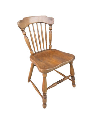 Vintage Masif Ahşap Sandalye (1 Adet) AC08 - Image 1