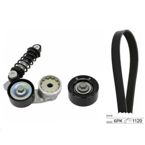 V Kayış Seti Tucson 2018- / Sportage 2018- / Kona 2018- / Stonic / Ceed Dizel 3 Parça - Image 1