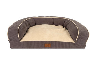 Peggy Bambi Kedi ve Köpek Yatağı M Gri 75x50x30 Cm - Image 1