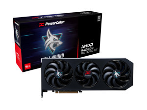 POWERCOLOR HELLHOUND RADEON RX9070XT 16G-L/OC GDDR6 256Bit Gaming (Oyuncu) Ekran Kartı - Image 1