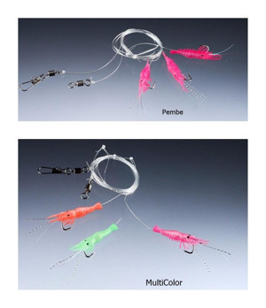 Balzer 14743 Karides Çapari 3lü 0.40x0.60mm 150cm MultiColor - Image 1