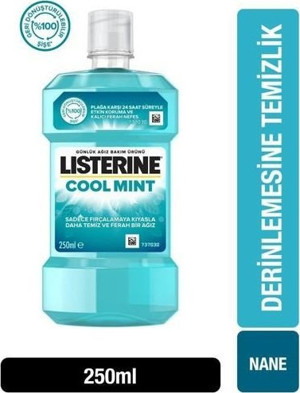 Listerine Cool Mint Ağız Bakım Suyu 250 Ml - Image 1