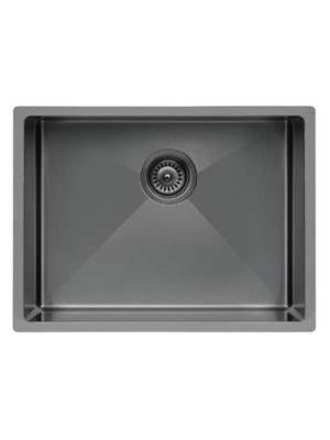 Ukinox COLOR X 500 Titanium Eviye (Tezgah Üstü) - Image 1