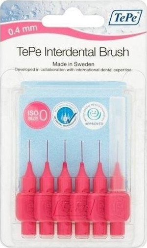 Tepe Blisterli Arayüz Fırçası 6 Lı Pembe - Image 1