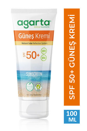 Agarta Doğal Güneş Kremi 50 Faktör 100 Ml - Image 1