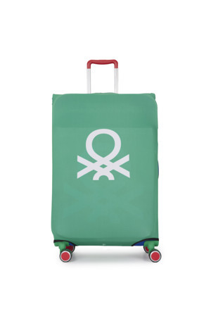 United Colors Of Benetton Kabin Boy Koruyucu Valiz Kılıfı Likralı Yeşil - Image 1