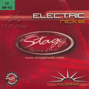 Stagg El-0942 Takım Tel Elektro Gitar Teli 009-042 - Image 1