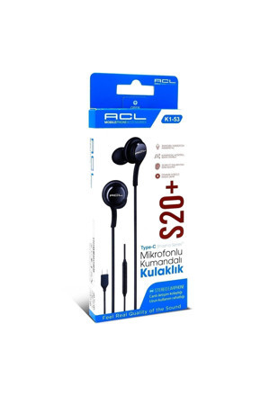 Acl Type-C Akg Slikonlu Mikrofonlu Kulaklık - Image 1