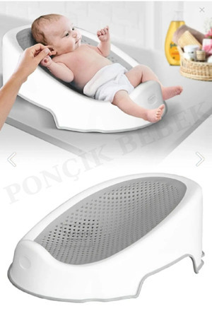 Zuu Baby Soft Bebek Küveti – Silikon Fileli Bebek Besleme Yıkama Banyo Küveti Bebek Banyo Oturağı - Image 1
