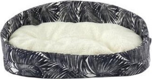 Pet Comfort Porto  Köpek Yatağı Siyah-Beyaz 70x55cm - Image 1