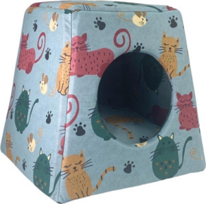 Pet Comfort Iglo Kedi Yatağı Kedi Eco Mint 37x37x37cm - Image 1