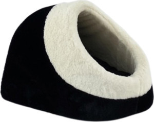 Pet Comfort Nest  Kedi Yatağı Siyah/Beyaz 40x40cm - Image 1