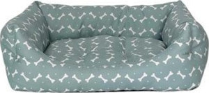 Pet Comfort Uniform Bone Mint-Beyaz Kedi ve Köpek Yatağı S 60x50cm - Image 1