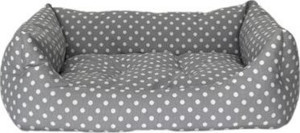 Pet Comfort Uniform Gri Puantiyeli Köpek Yatağı M 70x60cm - Image 1