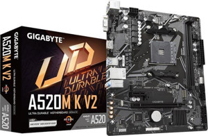 Gigabyte A520m K V2 Amd A520 5100 Mhz (OC) Ddr4 Soket Am4 Matx Anakart - Image 1