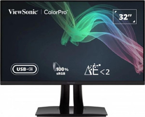 ViewSonic Vp3256-4k 31.5 3840x2160 60hz 5ms Hdmı Dp Type-c Hdr10 Ips Monitör - Image 1