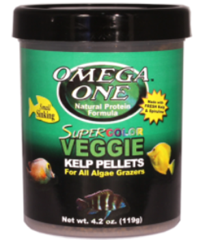 Omega One Super Color Veggie Kelp Small Pellets 15Lb / 6900gr - Image 1