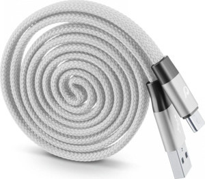 Cellular Line Cellularline Type-C Sarılabilir Yo-Yo Kablo-Gri - Image 1
