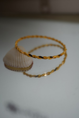 İngold InGold Yatırımlık 22 Ayar 20 gram İşçiliksiz Paftalı Burma Altın Bilezik