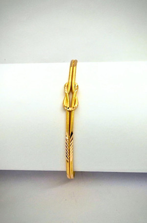 Sevim Gold 15 GRAM AŞK DÜĞÜMÜ BAŞAK BİLEZİK SEVİM GOLD 22 AYAR