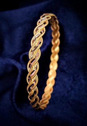 Sevim Gold 22 Ayar 20 gram Yatırımlık İNCİ BURMA bilezik. İşçiliksiz.