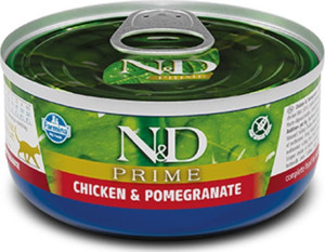 N&D Prime Tavuklu ve Narlı Kedi Konservesi 70 gr - Image 1