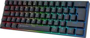 Gamepower Lyra 60M RGB TKL Blue Switch Kablolu Klavye - Siyah - Image 1