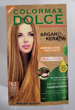 Colormax Amonyaksız Saç Boyası - 8.3 Açık Kumral Dore - Image 1