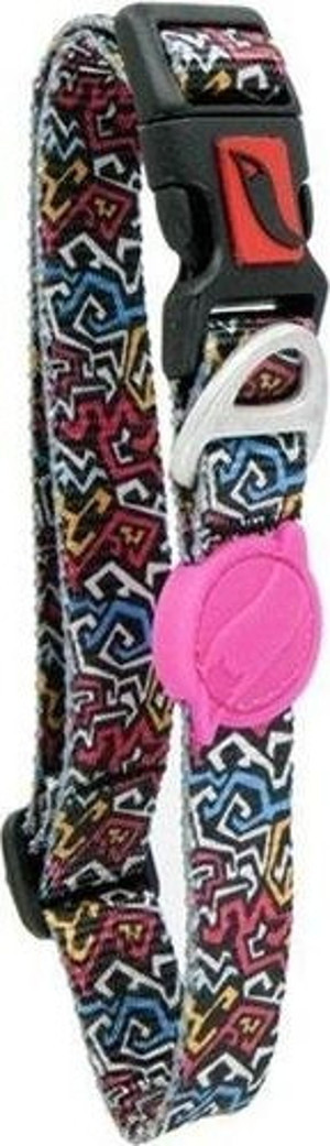 Tailpetz Cat Color Easy & Safety Lock Graffiti Ayarlanır Kedi Boyun Tasması - Image 1